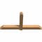 Ekena Millwork Eugene Smooth Timber Gable Bracket, Western Red Cedar, 72"W x 36"H x 5 1/2"D x 5 1/2"F, 12/12 Pitch GBW072X36X0606EUG00SWR - alternate 2